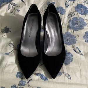 Stuart Weitzman velvet  heels sz 7.5